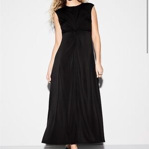 Maxi black dress
